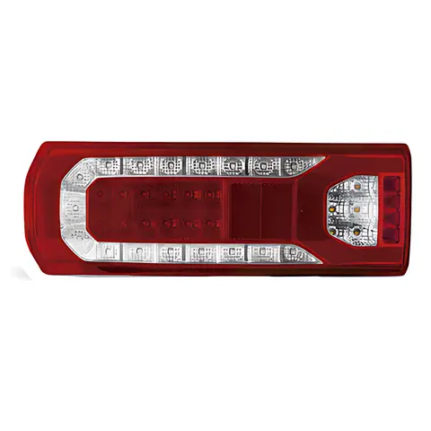 Lanterna Traseira LED 24V MB Actros S/ Sirene