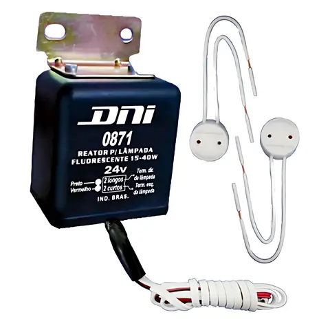 Inversor Reator 24V Conector Grande Peq