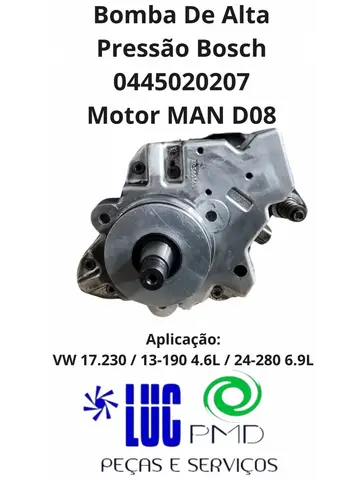 Bomba Pressão MAN D08 4 6 Cil Constel