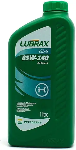 Óleo Lubrax 85W140 Gl 5 Transmissão Eixo Trás 1L