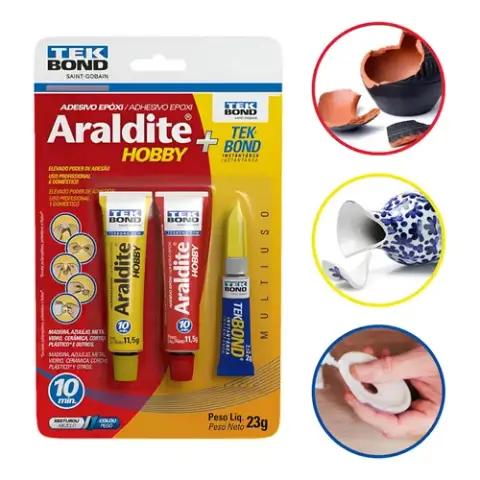 Adesivo Epoxi Araldite 23G Tekbond
