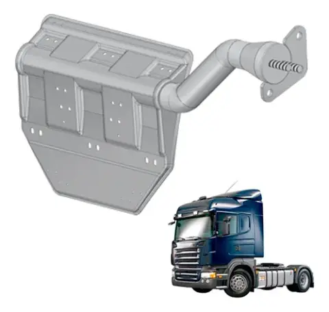 Suporte Paralama para Scania P114 T114 P124 T124