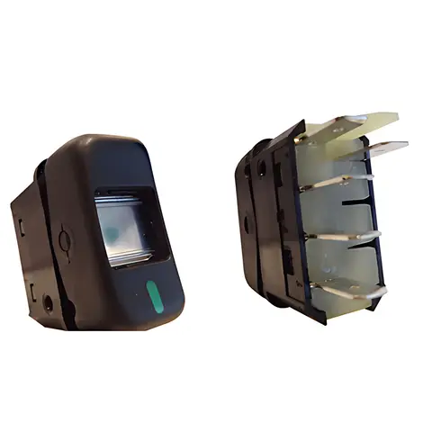 Interruptor Tecla 12V para Agrale 9200 e Ônibus