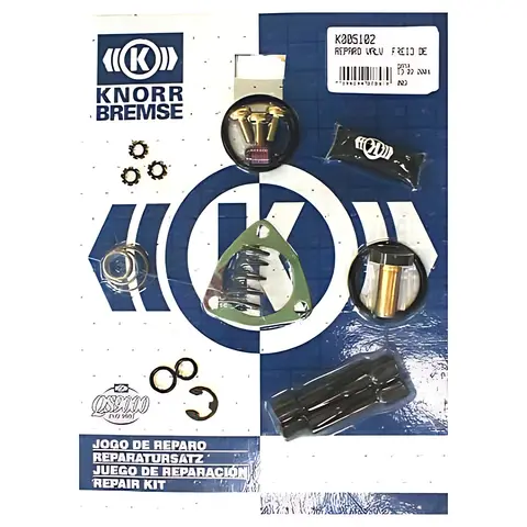 Kit Reparo Valv Freio Mão Knorr
