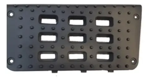 Tapete Estribo Inferior Preto VW 19-370