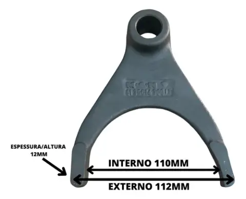 Garfo Acionamento Bloqueio HL7 HD7 HO7