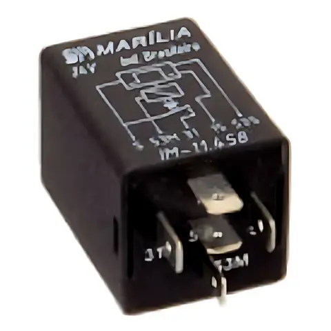 Relé Eletrônico 24V para MB Caminhões Ônibus 371