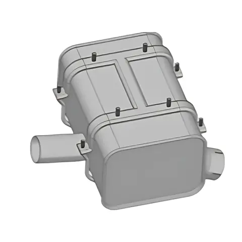 Silencioso Motor para MB Caminhão 1725 Ônibus O500