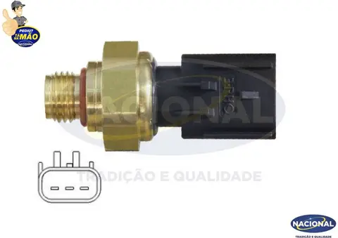 Sensor Pressão Óleo - Ford: Cargo
