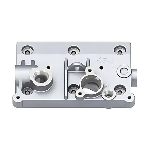 Tampa Cabeçote Compressor para Volvo B9