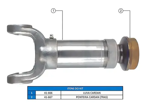 Kit Pontuva MB Atego Atron para Volvo VM