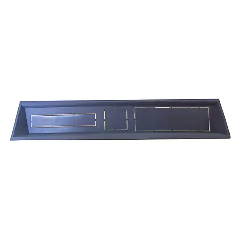 Moldura Rádio Azul MB 709 710 1214 1414 1614 1618
