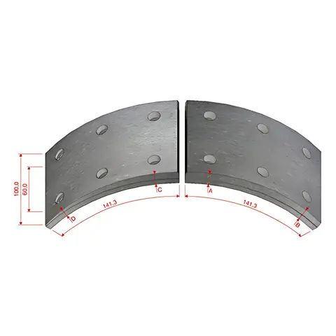 Lona Freio para Ford 814 815 para Agrale 8500