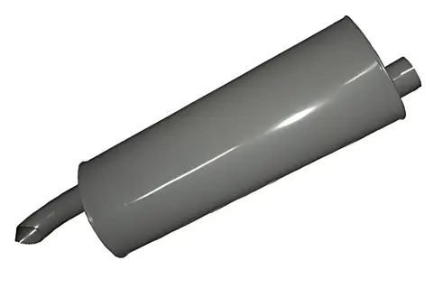 Abafador Escapamento para MB Accelo 915