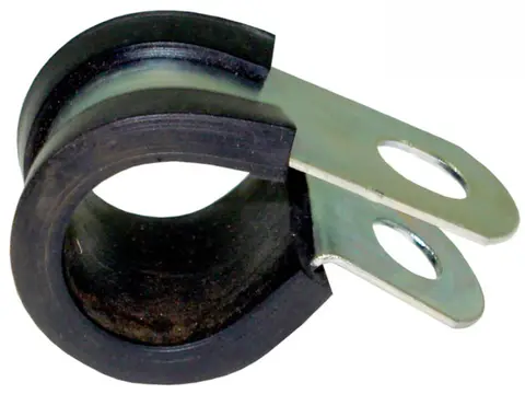 Abraçadeira Borracha 16-20MM Furo 6MM Todos