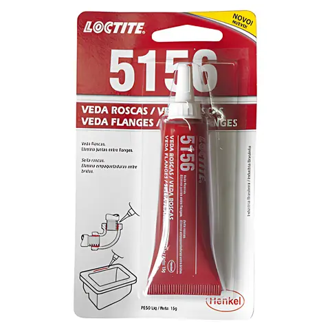 Adesivo Veda Rosca e Flange Loctite 5156 15G