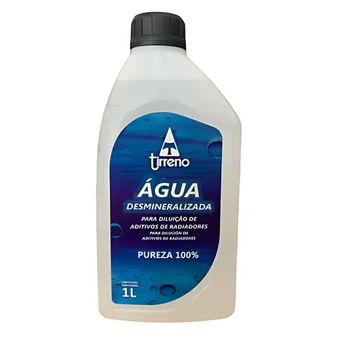 Água Desmineralizada 1L P/ Radiador Bateria