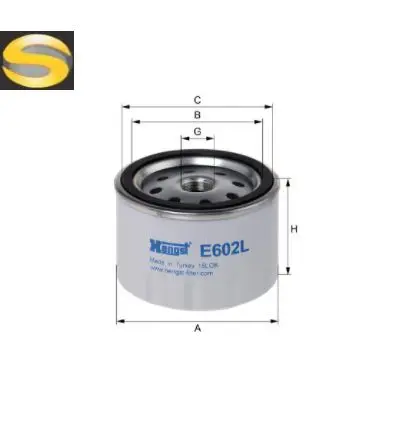 Filtro Óleo para Ford Cargo 2042 2842