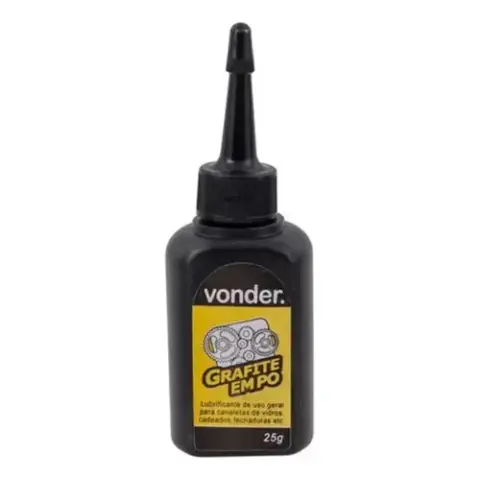 Grafite Pó Lubrif Fechadura Vidro 15GR