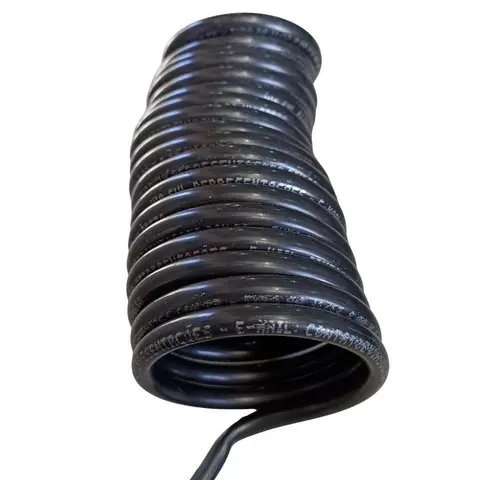 Chicote Espiral C/ 2 Tomadas 7x15 Polos