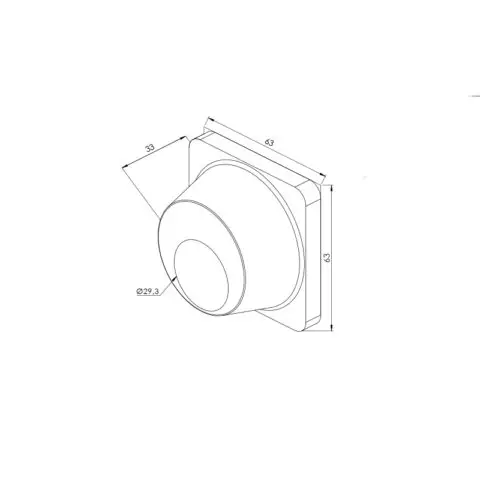 Colar Alinhamento 33MM para Librelato