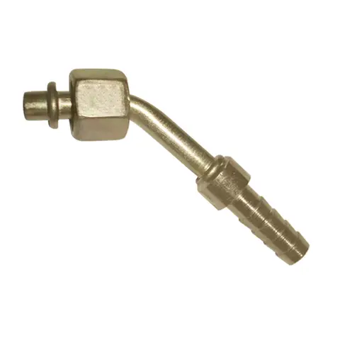 Conector 45 Graus Fêmea 6MM Oring Ar Cond