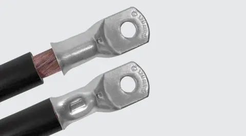 Conector Cabo 50MM Furo 6,5MM Cobre Cores