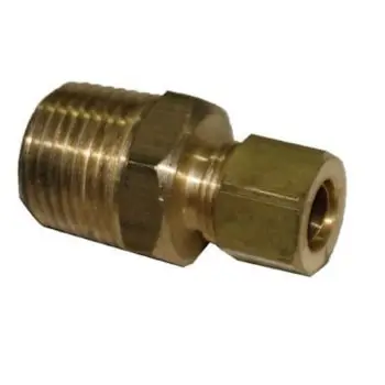 Conector Carreta 3/8 Npt X 1/2 Tubo C/ Porca