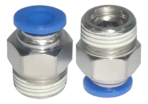 Conector Macho 8MM X 3/8 Bspt Engate Rápido