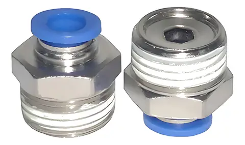 Conector Macho Dupla Trava Carretas