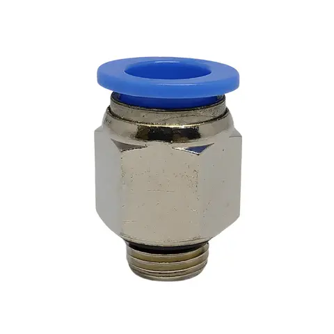 Conector Pneumático Macho 12MM X 1/4 Bsp
