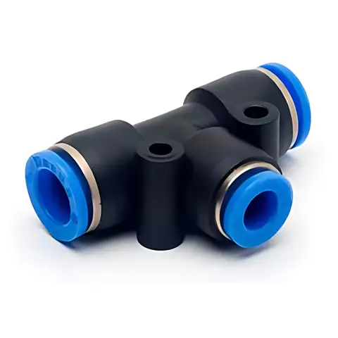 Conector Tee União 8MM Plástico