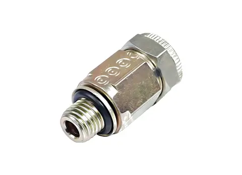 Conexão Conector Macho Dupla Trava Rosca M12