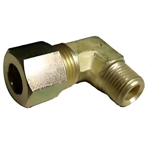 Conexão Cotovelo 1/8 Npt X 5/16 Tubo Latão