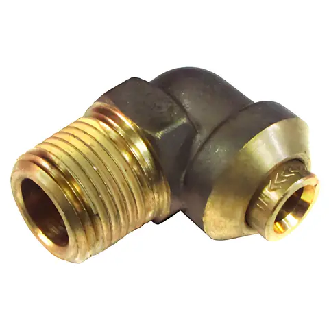 Conexão Cotovelo 3/8 Nptf X 1/4 Metal