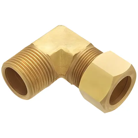 Conexão Cotovelo Compressão 1/2 Npt X 1/2 Tubo