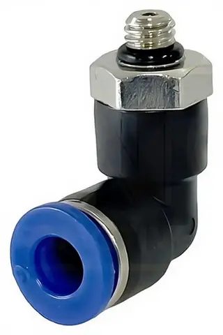 Conexão Cotovelo Engate Rápido 6MM MB