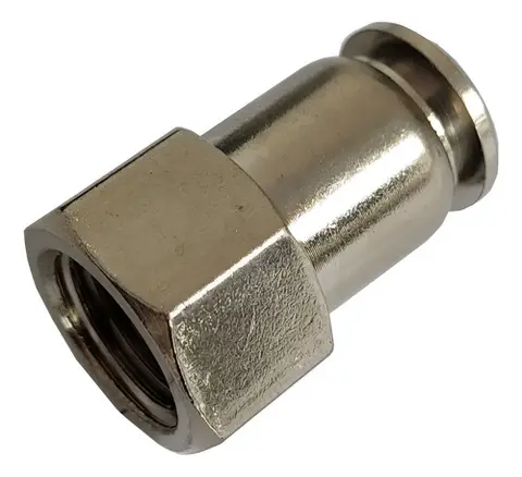 Conexão Fêmea Tubo 12MM 1/4 Bsp BRC