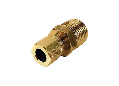 Conexão Freio Tubo Nylon 3/8 Macho 1/2 MB
