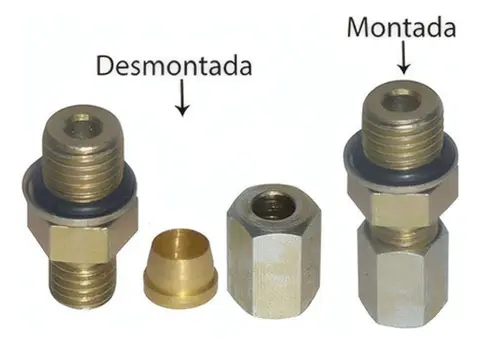Conexão Macho 6MM M16x1,5 para Scania 112 113