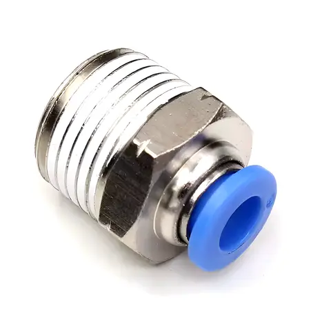 Conexão Macho P/ Tubo 8MM X 1/4 Npt BRC
