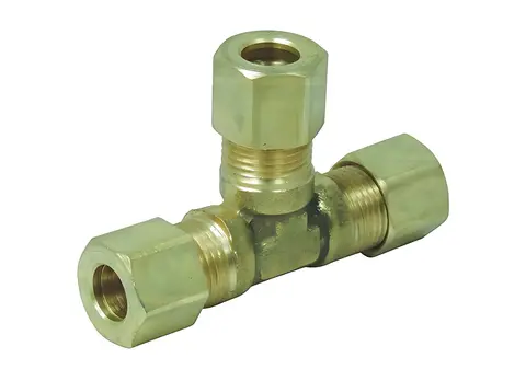 Conexão Tee Emenda Tubo Nylon 10MM Ferro