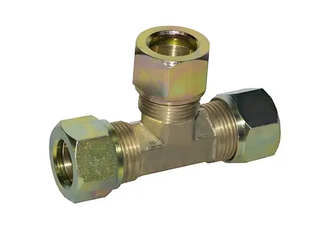 Conexão Tee Emenda Tubo Nylon 16MM Ferro
