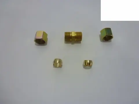 União com Porca e Anilha 1/2
