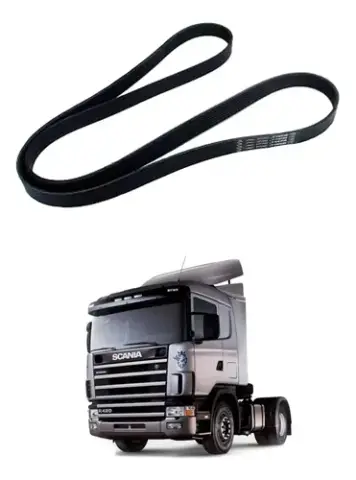 Correia Poli V 8PK2120 Gates para Scania 124