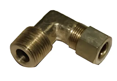 Cotovelo 3/8 Npt X 3/8 Tubo C/ Porca para Carreta