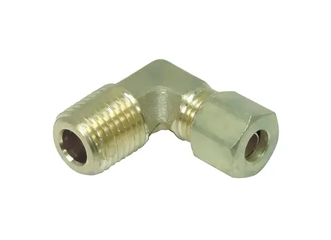 Cotovelo Tubo Nylon 3/8 Macho 1/4 Npt