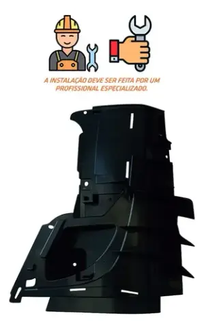 Defletor Interno Esquerdo MB Atego 2012