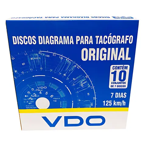 Disco Tacógrafo 7 Dias 125KM para Ford para Iveco