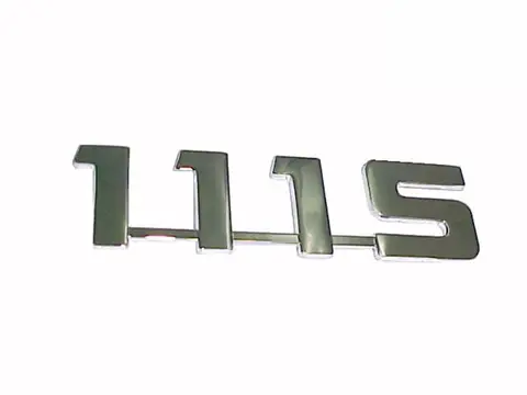 Emblema 111S Cromado para Scania